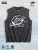 Mystic Eye & the Saint Graphic Washed Vest US Warehouse 3 Colors Cotton Tank