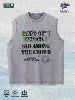 GODS GIFT PRESENT  Graphic Washed Vest US Warehouse 3 Colors Cotton Tank