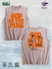 GOD IS the PLUG Graphic Washed Vest US Warehouse 3 Colors Cotton Tank