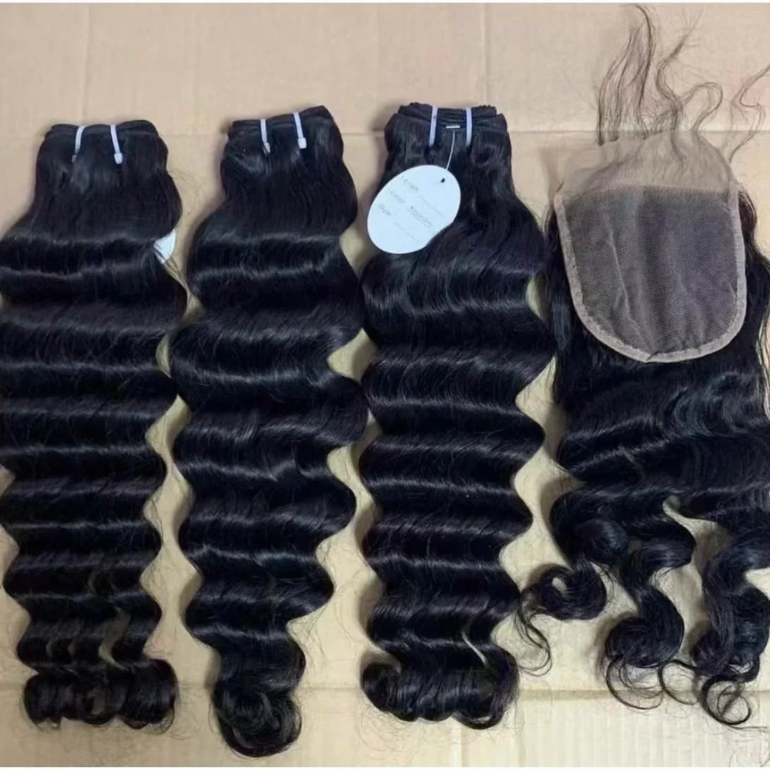 Cheap Quality Burmese Curly Raw Human Hair Bundles for Braids Water Natural Wave