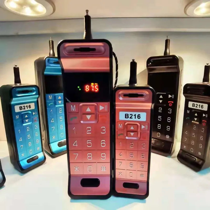 Classic Mobile Phone Design Bluetooth Speaker Retro Cellphone Portable Speaker Outdoor Wireless Cellular Phone Bluetooth Speaker