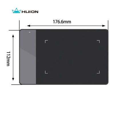 Original HUION 420 4-Inch Digital Tablets Mini USB Signature Pen Tablet Graphics Drawing Tablet OSU Game Tablet