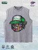 For God so Loved the World Graphic Washed Vest US Warehouse 3 Colors Cotton Tank
