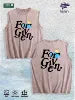 For Given Graphic Washed Vest US Warehouse 3 Colors Cotton Tank
