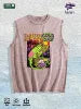 LOVE ONE ANOTHER Graphic Washed Vest US Warehouse 3 Colors Cotton Tank