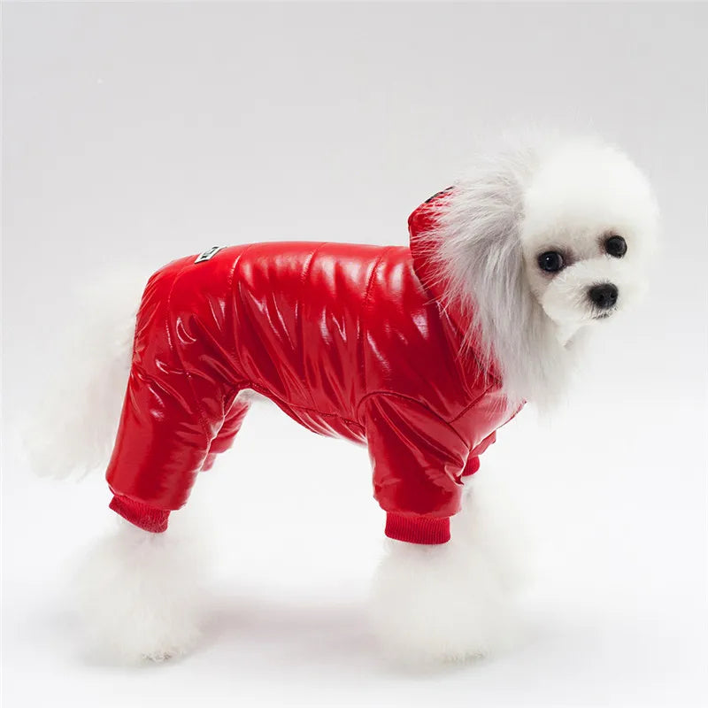 Pet Dog Clothes Coat Winter Warm Outerwear Thicken Dog Clothing Wadded Jacket Fashion Pet Cat Products Clothes For Dog Puppy Cat