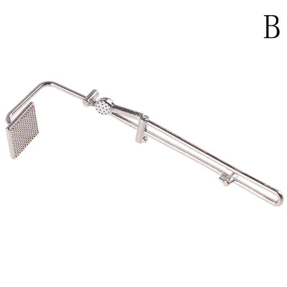 Mini Simulation Dollhouse Bathroom Set Towel Rack Bed Shower Faucet Bathtub Doll House Furniture Toys for Baby Accessories