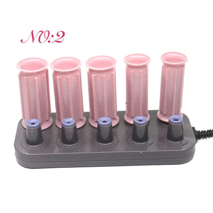 10pcs/set Electric Heated Roller Extra Thick Hair Curler Ceramic