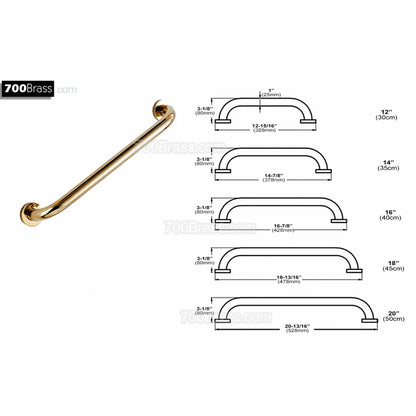 Luxury Shower Bathroom Accessories Set, Towel Ring, Paper Holder, Coat Hook, Toilet Brush, Polished Gold, Bath Hardware