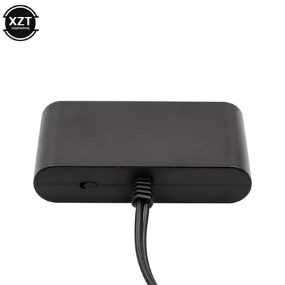 4 Ports GC Controllers USB Adapter Gamecube Controller Adapter Fit for Nintend Switch Wii u / PC Console Support Dropshipping