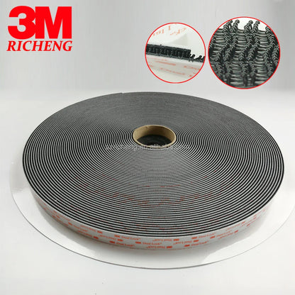 3M Hook and Loop Repeatable Fastener Black Tape SJ3550 Dual Lock Tape