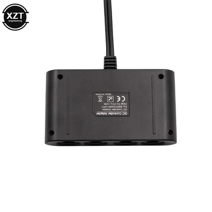 4 Ports GC Controllers USB Adapter Gamecube Controller Adapter Fit for Nintend Switch Wii u / PC Console Support Dropshipping