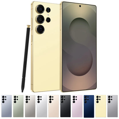 S25 Ultra 5G Smartphone 512GB Storage 7.3 Inch High Quality Android Dual Language (Spanish English) 65W Quick Charge Global LTE