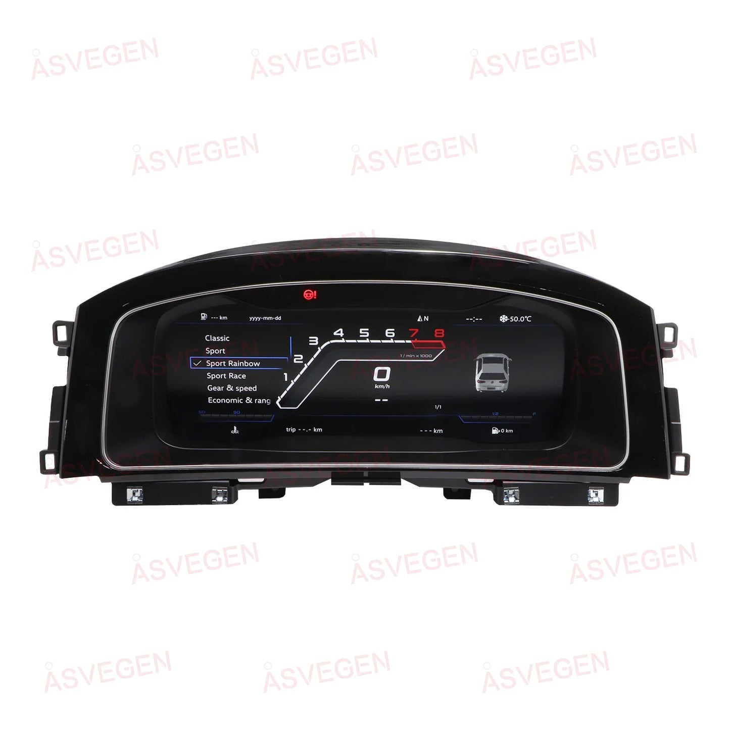 For Volkswagen VW Golf 7/7.5 2013-2020 LCD Dashboard Panel 12.3" Display Digital Cluster Virtual Instrument CockPit Speedometer