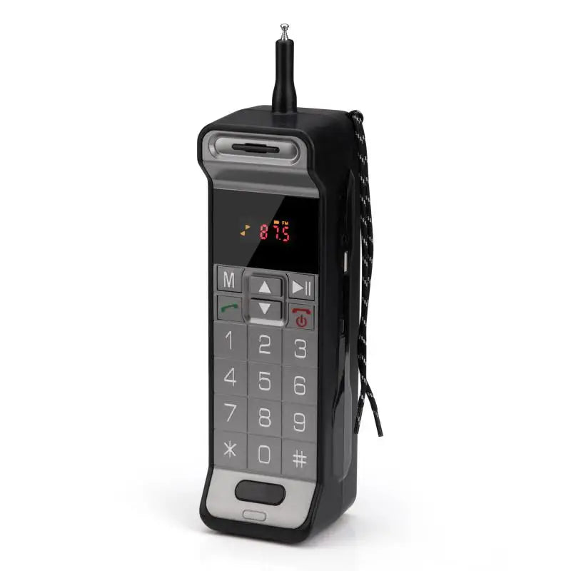 Classic Mobile Phone Design Bluetooth Speaker Retro Cellphone Portable Speaker Outdoor Wireless Cellular Phone Bluetooth Speaker