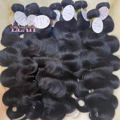 100% Unprocessed Raw Human Curly Hair Extensions Raw Wave Weft Bundles Vietnamese Burmese Curly for Party