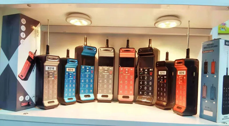 Classic Mobile Phone Design Bluetooth Speaker Retro Cellphone Portable Speaker Outdoor Wireless Cellular Phone Bluetooth Speaker