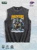 PACKERS Football Graphic Washed Vest US Warehouse 3 Colors Cotton Tank
