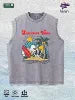 ROOST Waterfowl Deer Graphic Washed Vest US Warehouse 3 Colors Cotton Tank