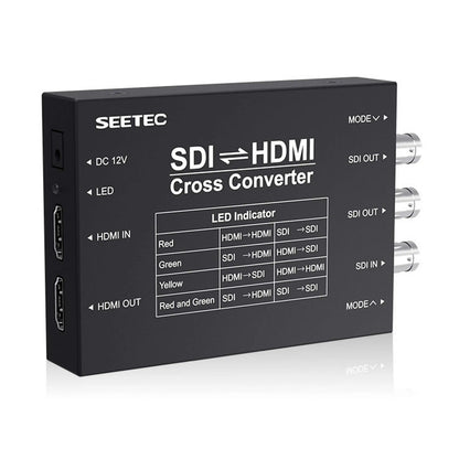 SEETEC SDI/HDMI Cross Converter Broadcast Converters Design Broadcast Quality Use Anywhere SDI to HDMI and HDMI to SDI Multiple