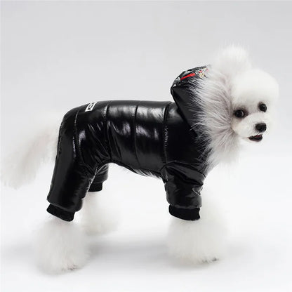 Pet Dog Clothes Coat Winter Warm Outerwear Thicken Dog Clothing Wadded Jacket Fashion Pet Cat Products Clothes For Dog Puppy Cat