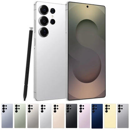 S25 Ultra 5G Smartphone 512GB Storage 7.3 Inch High Quality Android Dual Language (Spanish English) 65W Quick Charge Global LTE