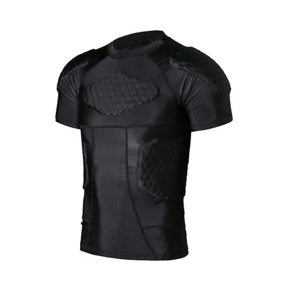 Sports Honeycomb Anti-Collision Suit Anti-Collision T-Shirt Shorts Football Cycling Sports Protective Gear