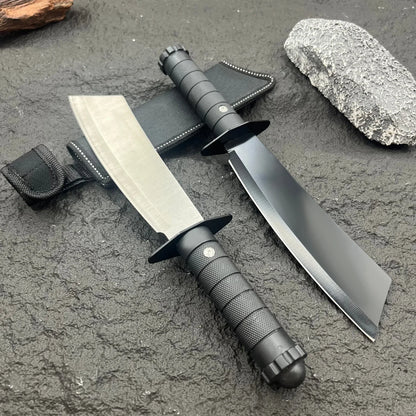 High - Hardness Integral Full - Tang Fixed Blade Knife for Wild Camping Multi - Functional Camping Outdoor Tactical Knife