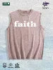 Faith Graphic Washed Vest US Warehouse 3 Colors Cotton Tank