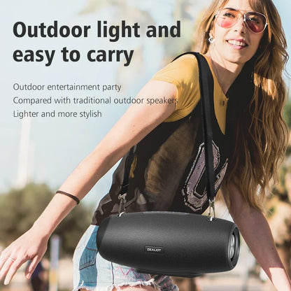 ZEALOT-S67 60W Bluetooth Speaker Output Power Bluetooth Speaker with Excellent Bass Performace Hifi speaker