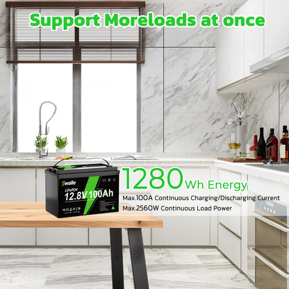 Bluetooth 12v 24v 48v 51.2v 100ah 200ah 300ah 400ah Boat Car Golf Cart Solar Lithium Ion Phosphate Lifepo4 Battery