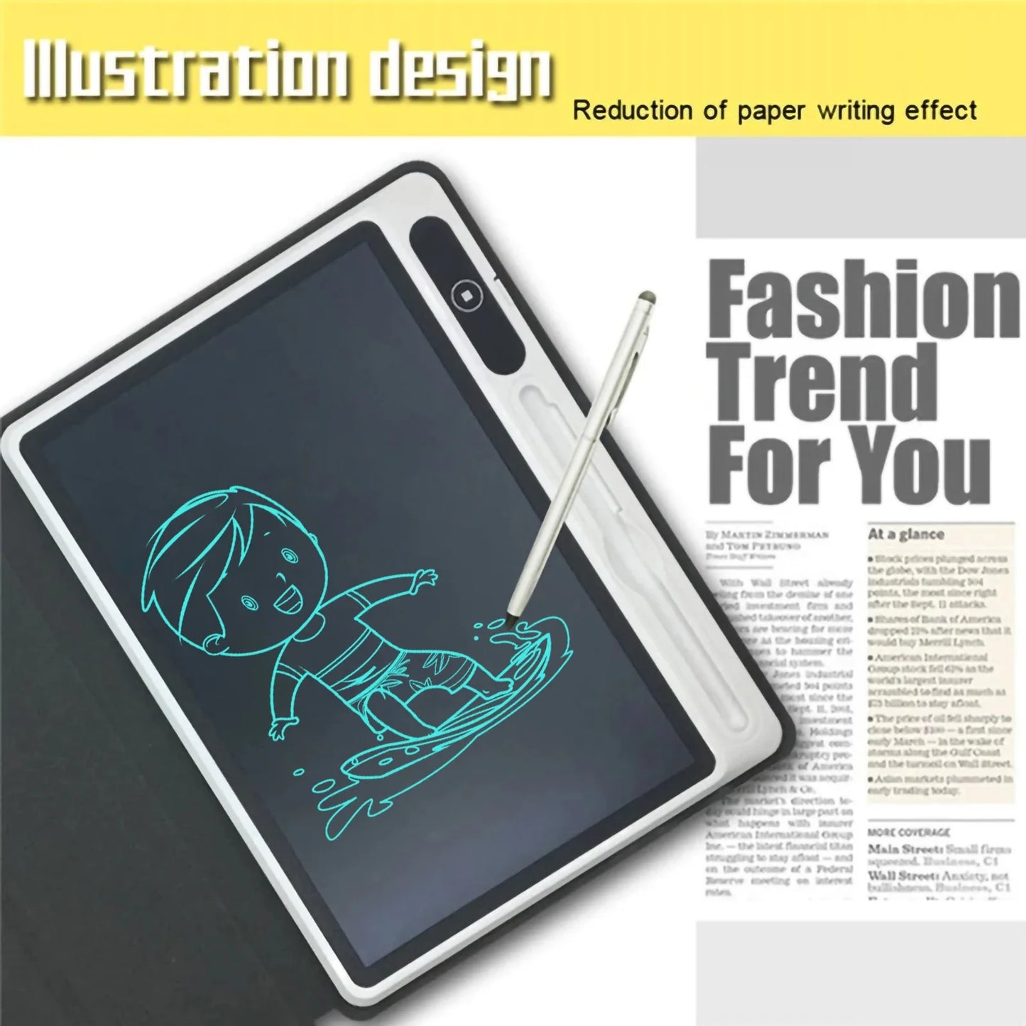 10.1 Inch LCD Writing Tablet Handwriting Pads Portable Electronic