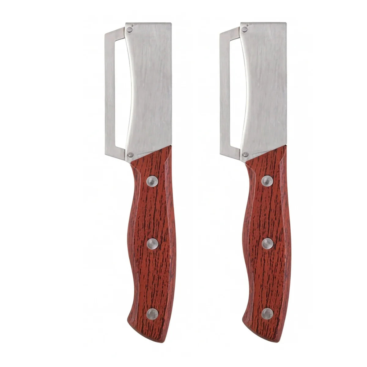 Stainless Steel Vegetable Peeler with Wooden Handle 3-in-1 Fruit Potato Peeler with Bottle Opener Kitchen Peeling Cooking Tools