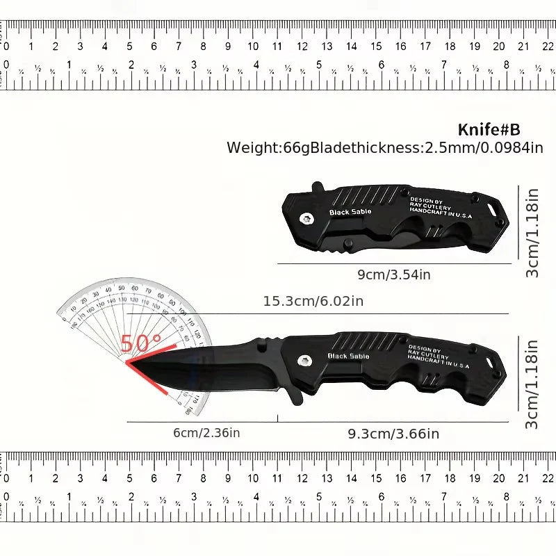Folding Knife High Hardness Survival Outdoor Hiking Hunting Pocket Knife Camping EDC Tool Sharp  Knifes