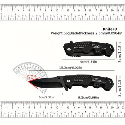 Folding Knife High Hardness Survival Outdoor Hiking Hunting Pocket Knife Camping EDC Tool Sharp  Knifes