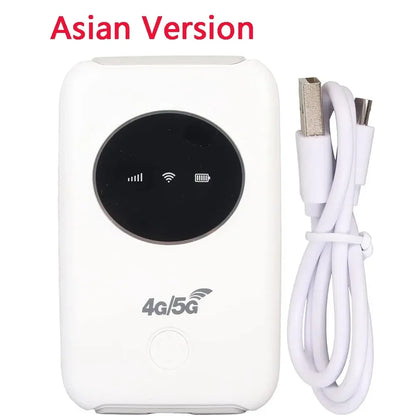 New 300Mbps 4/5G Portable Router USB WiFi Modem Powered Pocket WiFi Pocket Mobile Hotspot Asian/European version Pocket Internet