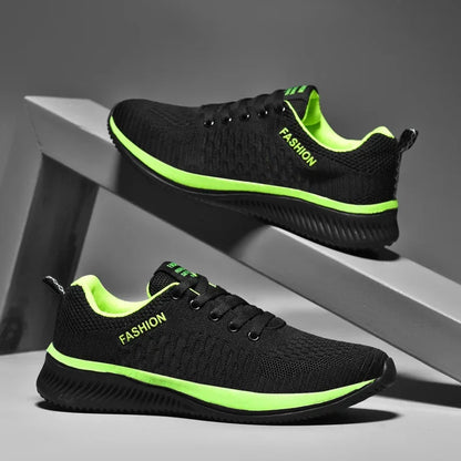2023 Summer Mens Sports Shoes Breathable Casual Running Shoes Lightweight Non-Slip Comfortable Sports Fitness Shoes Zapatillas