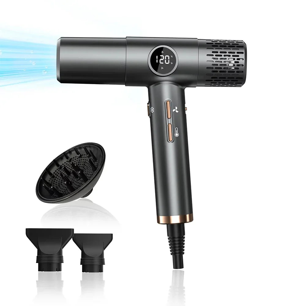 110000rpm Brushless Professional Hair Dryer Negative Ion Blower High