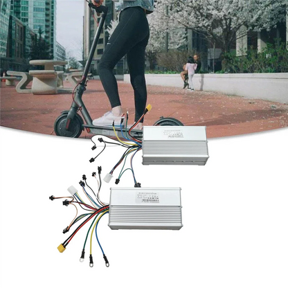 For JP 60V 50A DC Brushless Controller Dual Motor for Electric E Bike Brushless Controller