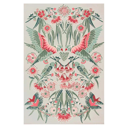 Light Luxury Cloakroom Carpet Home Non-slip Mat Large Area Bedroom Decor Washable Rug European Retro Carpets for Living Room