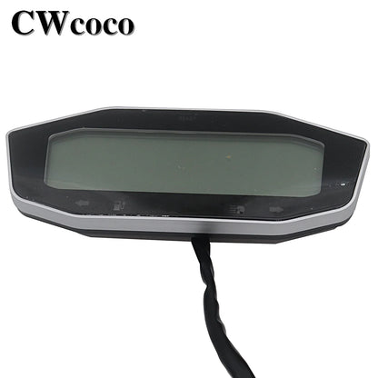 Electric Scooter 60V 72V Odometer Battery Power Display Speedometer Gear Table For Citycoco Scooter Harley Scooter Accessories