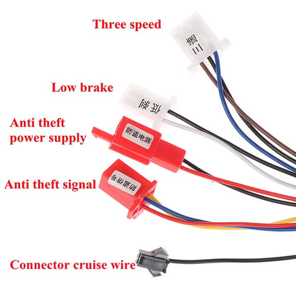 Electric Bicycle Accessories 36V/48V Bike 350W Brushless DC Motor Controller For E-bike Scooter