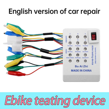 24V/36V/48V/60V/72V E-bike Tester Electromobile Repair Device Scooter Maintenance Detector Brushless Motor Hall Controller