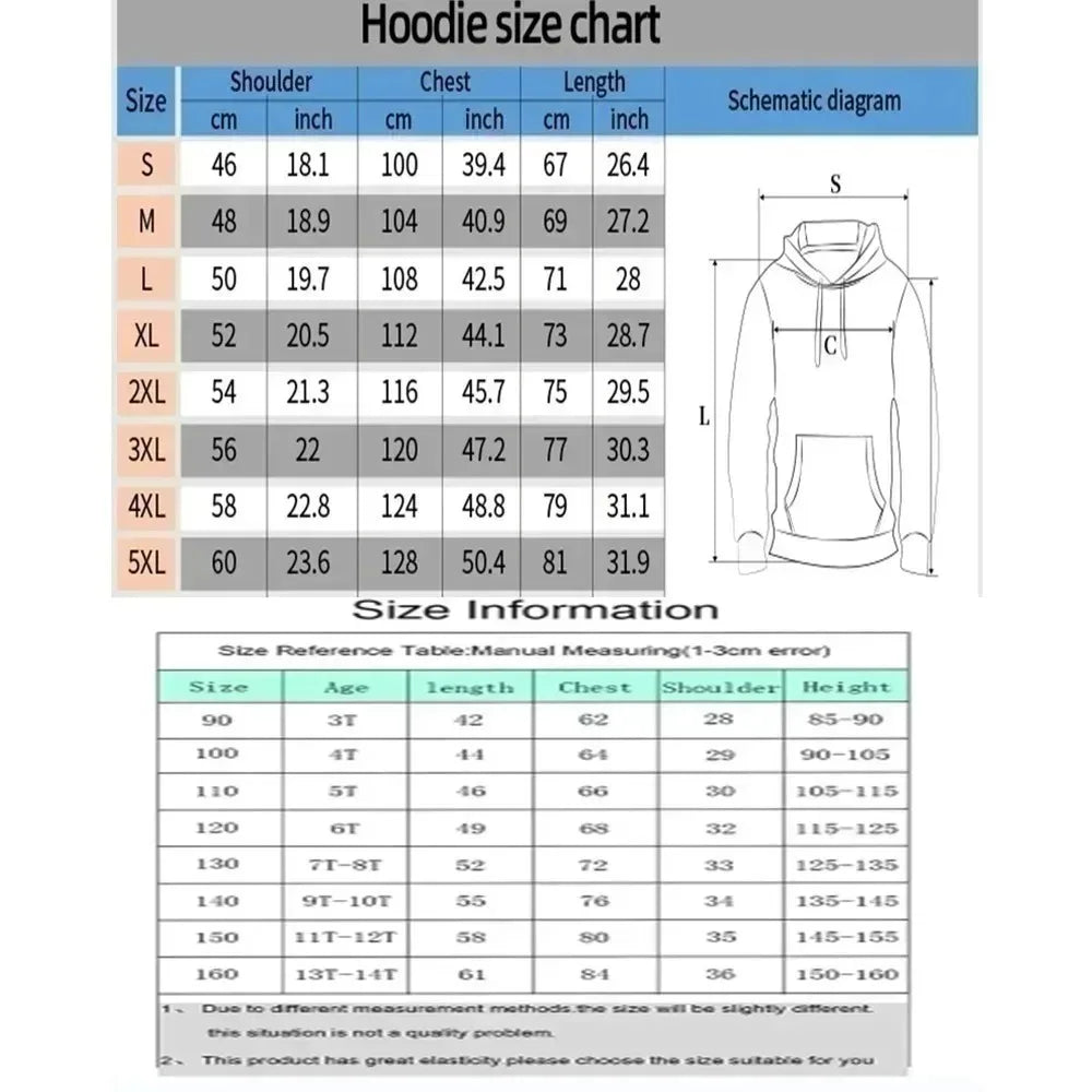 Dragon Ball Comics Co Branded Printed Hoodie Men's and Women's Autumn/Winter New Loose Casual Harajuku Parent-child Sweater Top