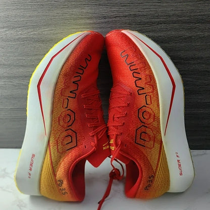 Super Cool Running Shoes For Men Women Red Sport Shoes Unisex Carbon Plate Walking Jogging Shoes Couples Soft Sole Training Shoe