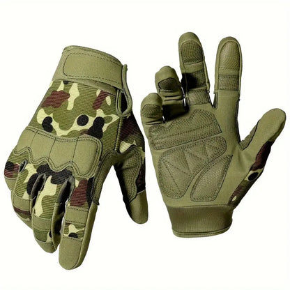 Tactical Gloves Full Finger for Men And Women Outdoor Mountaineering Cycling Wear-resistant Breathable Riding Gloves