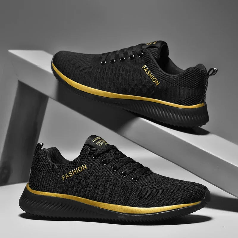 2023 Summer Mens Sports Shoes Breathable Casual Running Shoes Lightweight Non-Slip Comfortable Sports Fitness Shoes Zapatillas