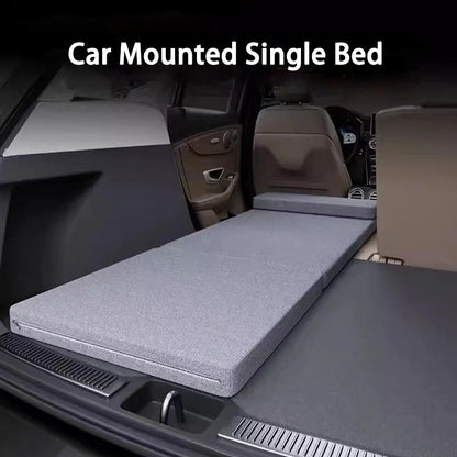 Car Mattress Camping Bed  Folding Bed Travel Sleeping Pad Office Rest Mat Car Rear Sleeping Pad Folding Extension Board