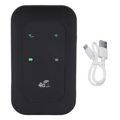 Mobile WiFi Router 2100mAh Battery Supports 10 Connected Devices 4G WiFi Hotspot 300Mbps High Speed Portable for Business