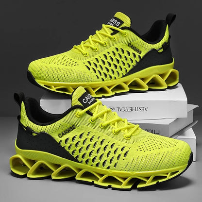 Casual Sneakers Mens Shock-absorb Running Shoes Lightweight Breathable Sports Shoes for Men 2026 New Trendy Gym Trainers for Man